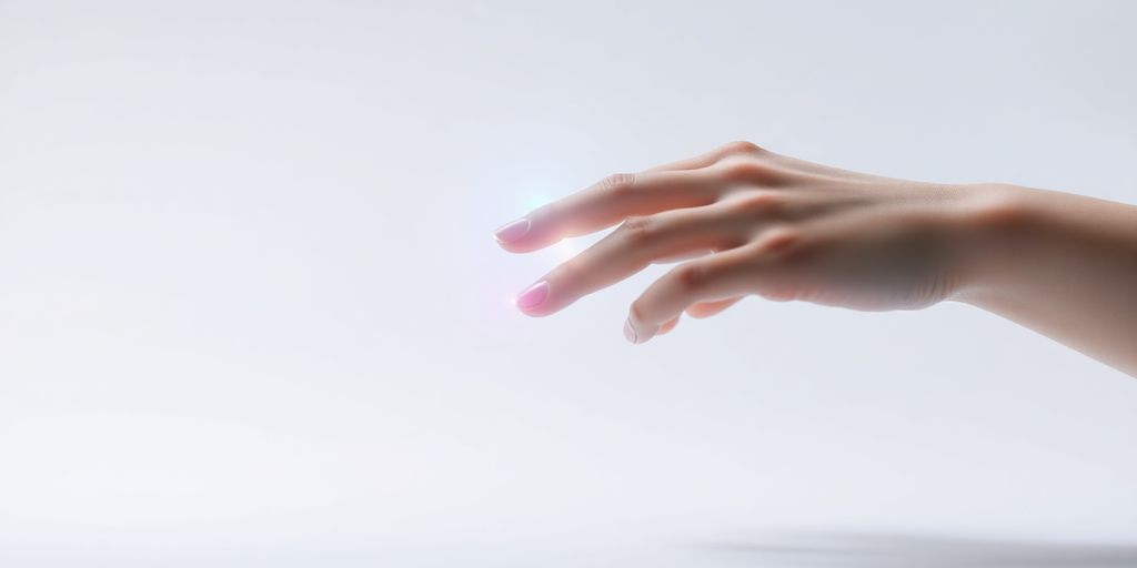 Clean lines, flowing motion, sophisticated interface.