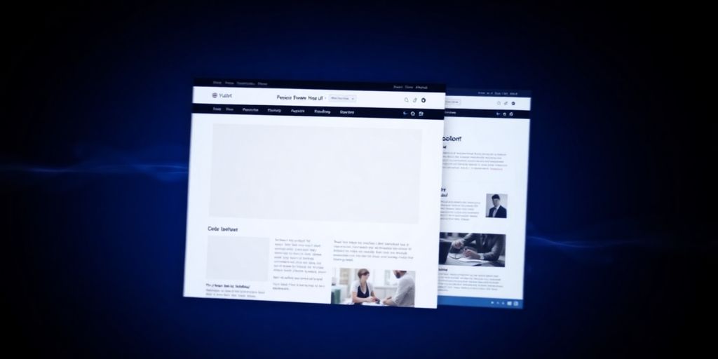 Smooth animation between two web pages.