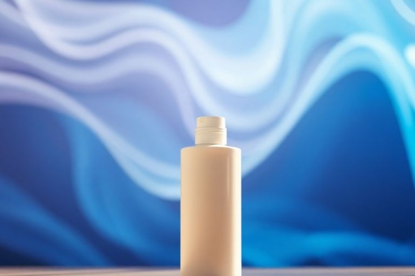Product mockup with AI video background