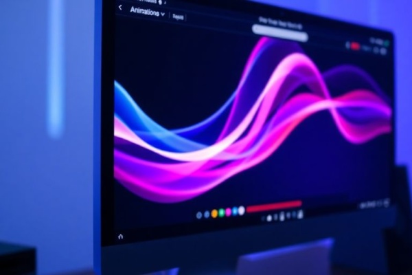 AI-generated video shows website motion prototype.
