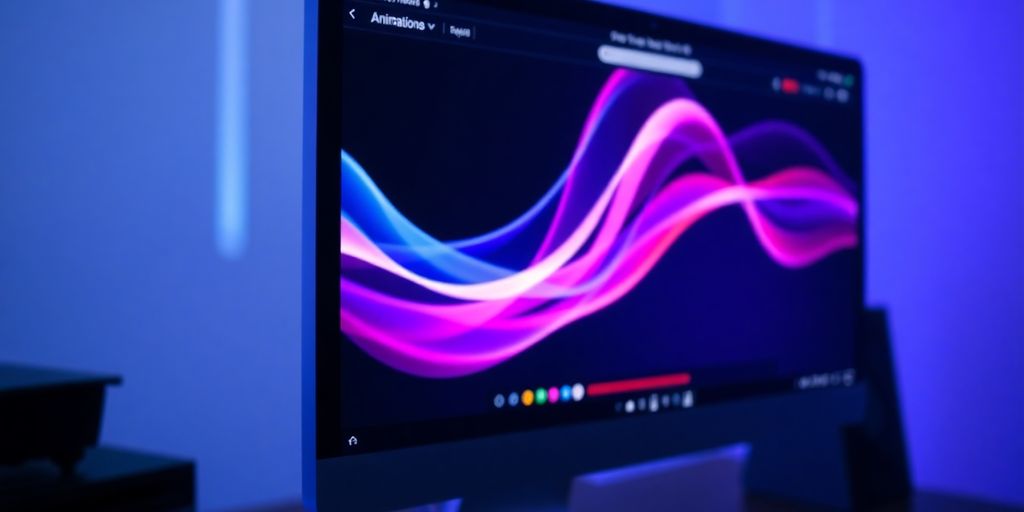 AI-generated video shows website motion prototype.