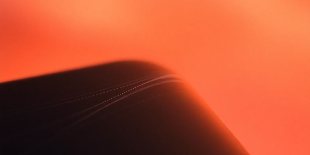 Stylized web component with flowing design.