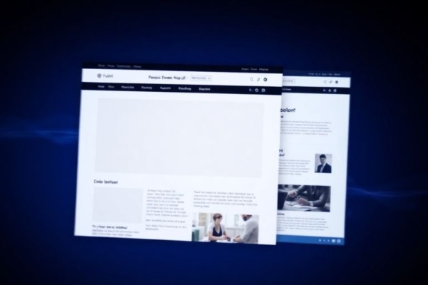 Smooth animation between two web pages.